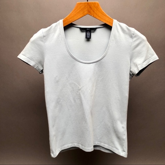 GAP Tops - ⭐️GAP Stretch Women’s Shirt Teal Size XS